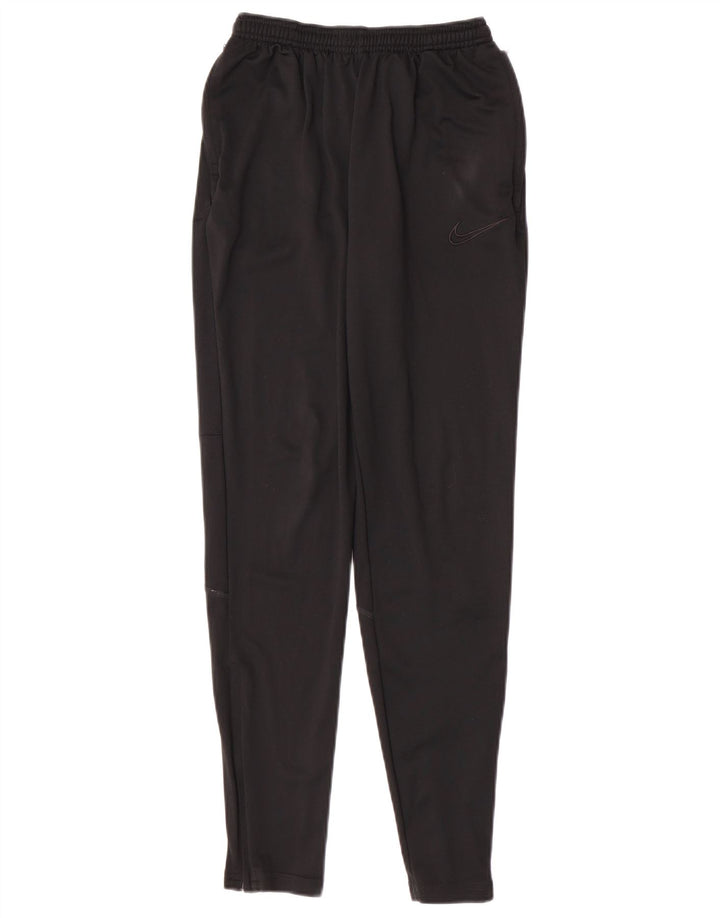 Nike Damen Dri Fit Trainingshose UK 8 Small Schwarz Polyester