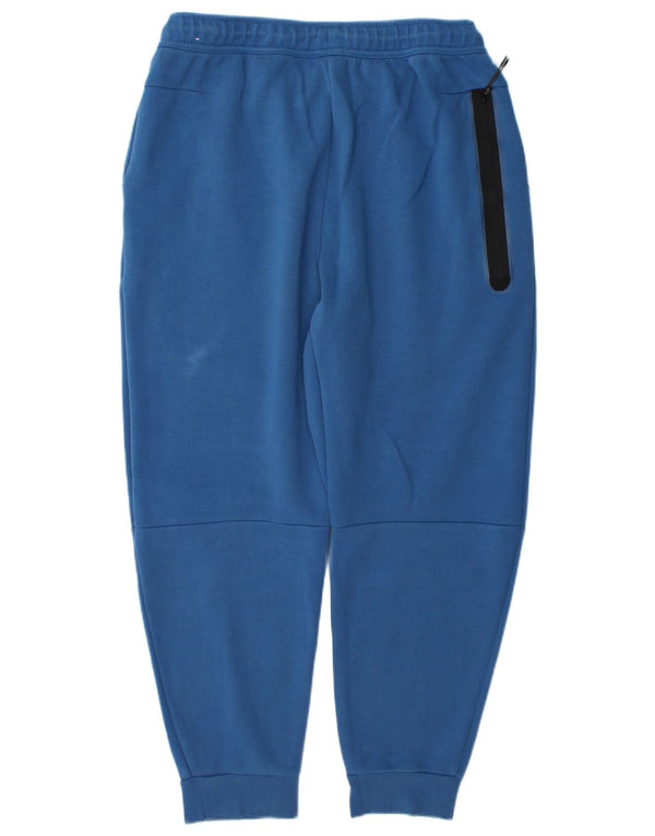 Nike Herren-Trainingshose, Jogginghose, XL, blaue Baumwolle