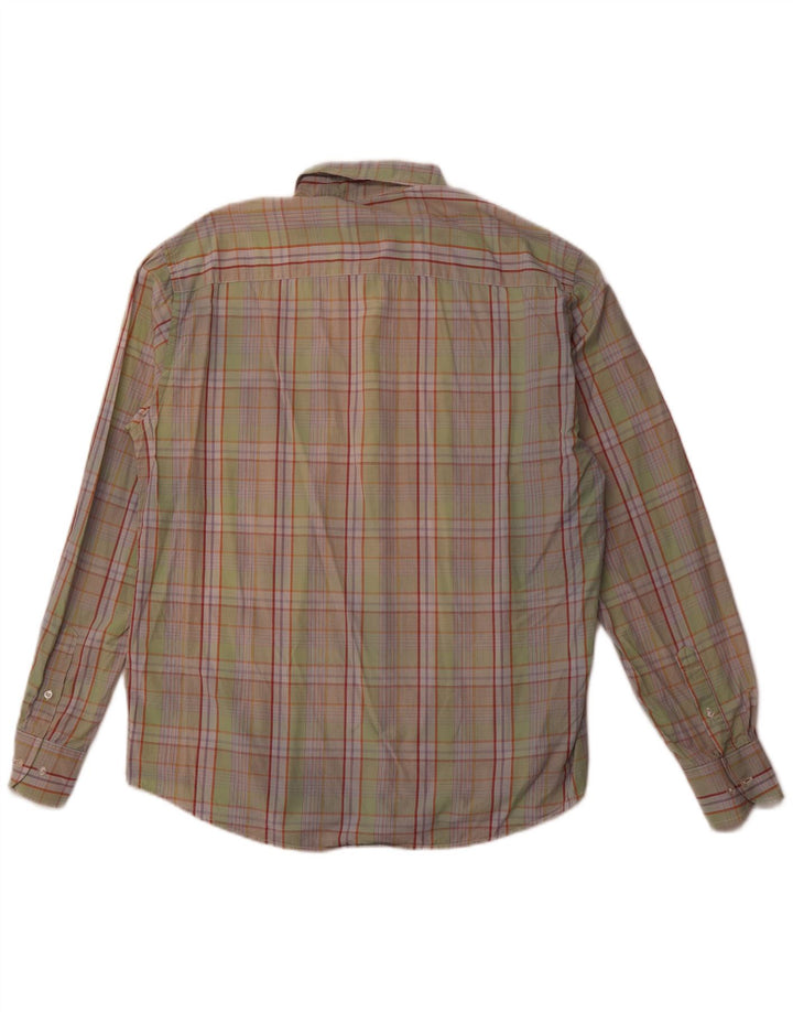 SERGIO TACCHINI Herrenhemd, groß, grün kariert, Baumwolle