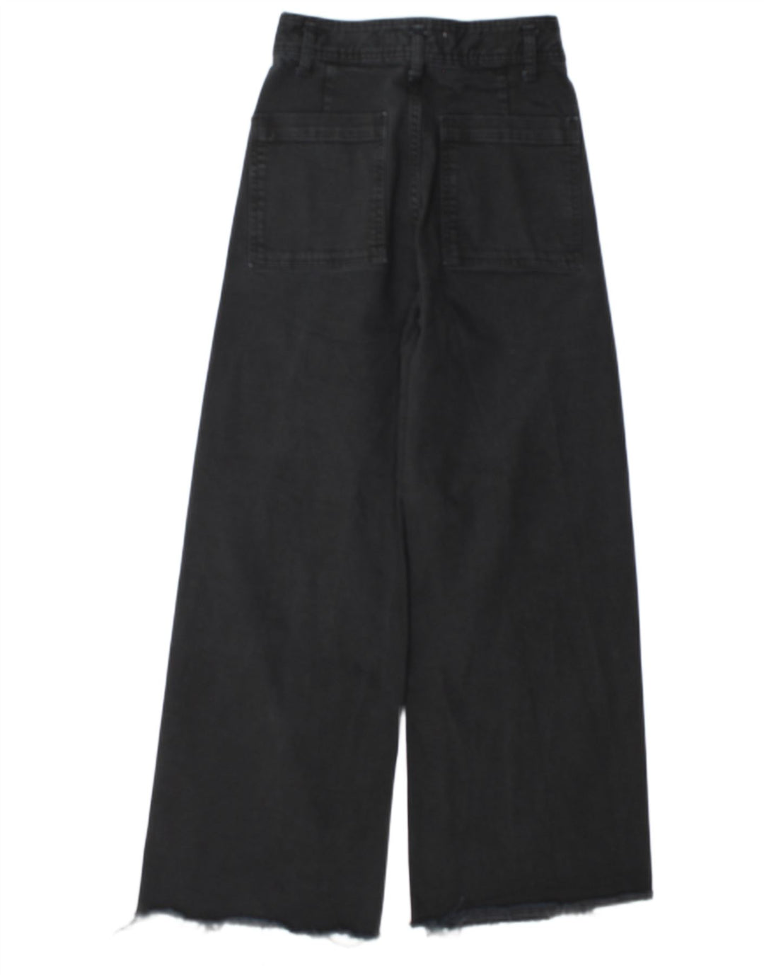Zara Damen-Jeans mit weitem Bein, EU 38, mittelgroß, W28, L29, Marineblau