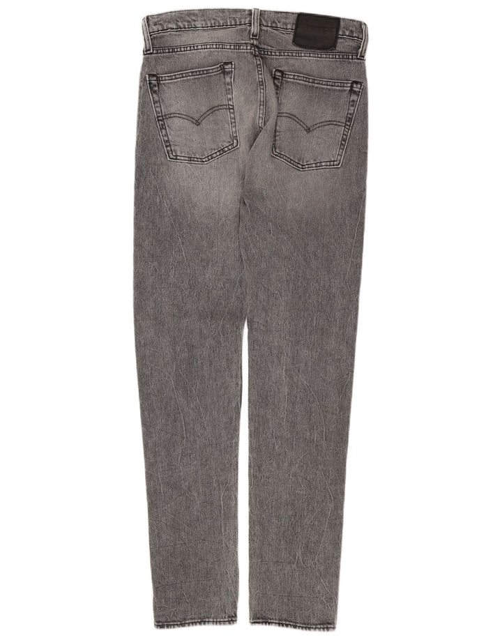 LEVI'S Herren 510 Skinny Jeans W30 L34 Graue Baumwolle
