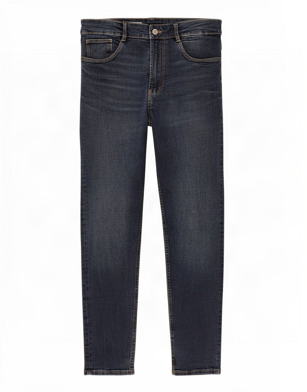 Zara Damen Skinny Jeans EU 40 Medium W30 L26 Marineblau Baumwolle