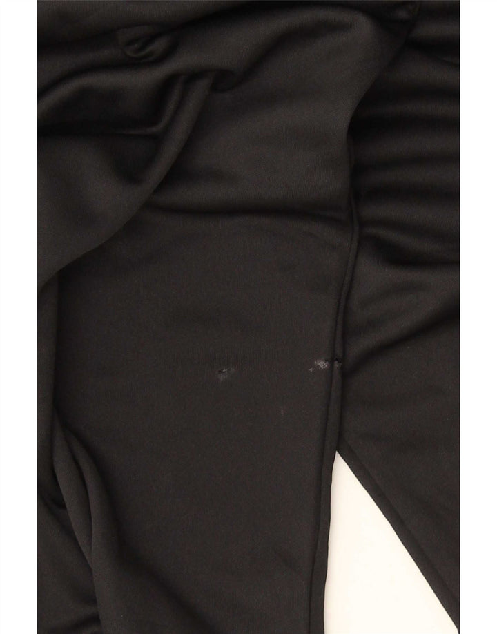 Adidas Herren Zip Neck Top Langarm XL Schwarz Polyester