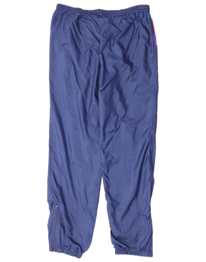 ADIDAS Herren-Trainingshose, Jogginghose, groß, marineblau, Colourblock-Nylon