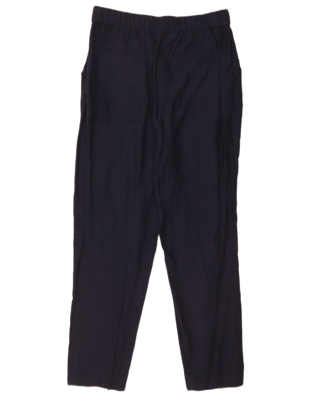 Massimo Dutti Damen gerade Chinohose EU 40 Medium W30 L29 Marineblau