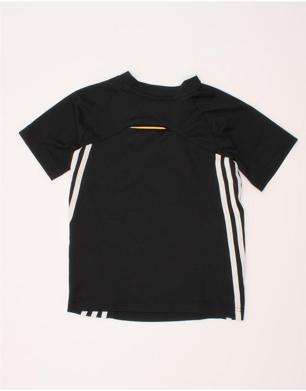 Adidas Jungen F50 Graphic T-Shirt Top 5-6 Jahre Schwarzes Polyester