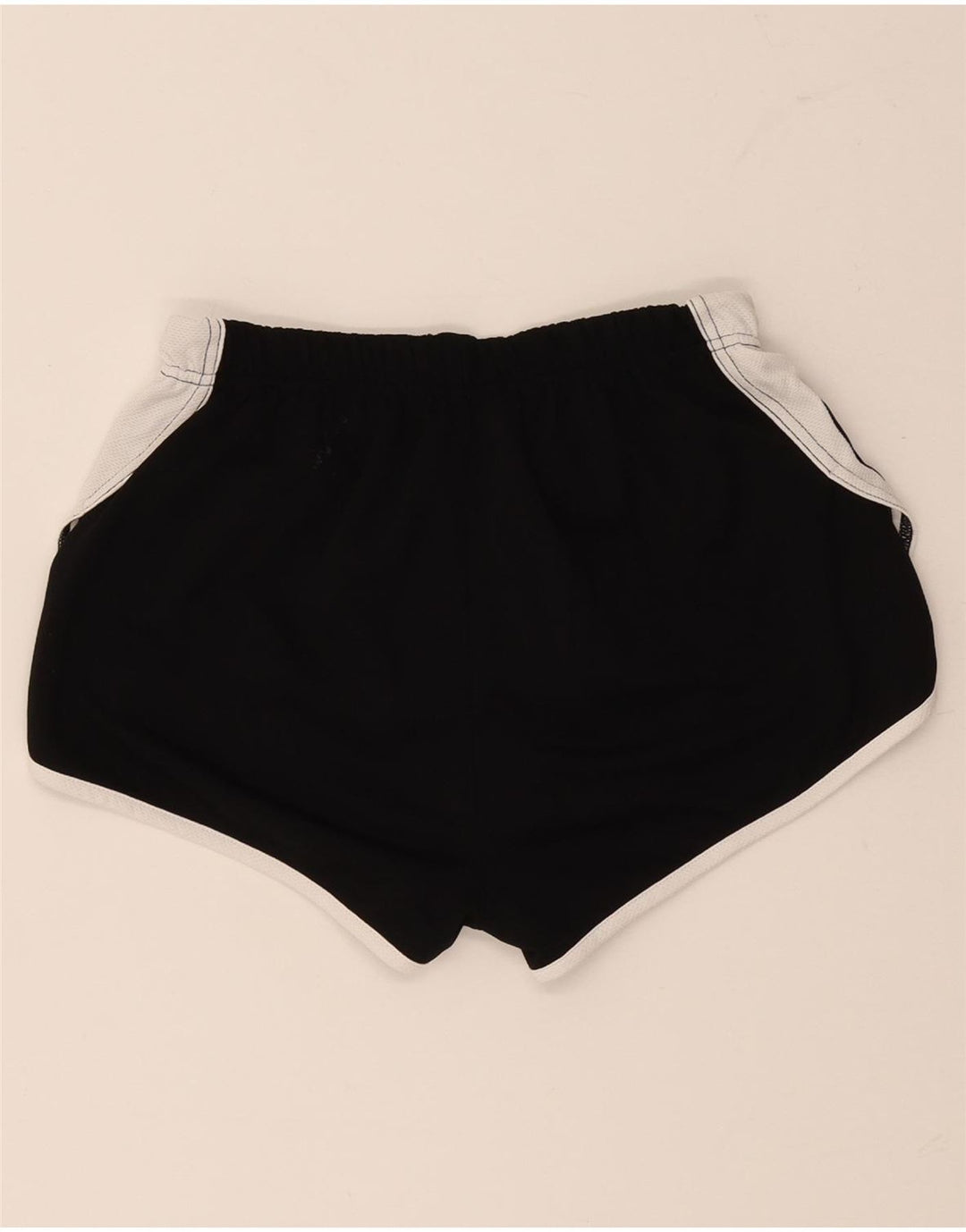 Asics Damen Sportshorts UK 10 Small Schwarz Colourblock Polyester