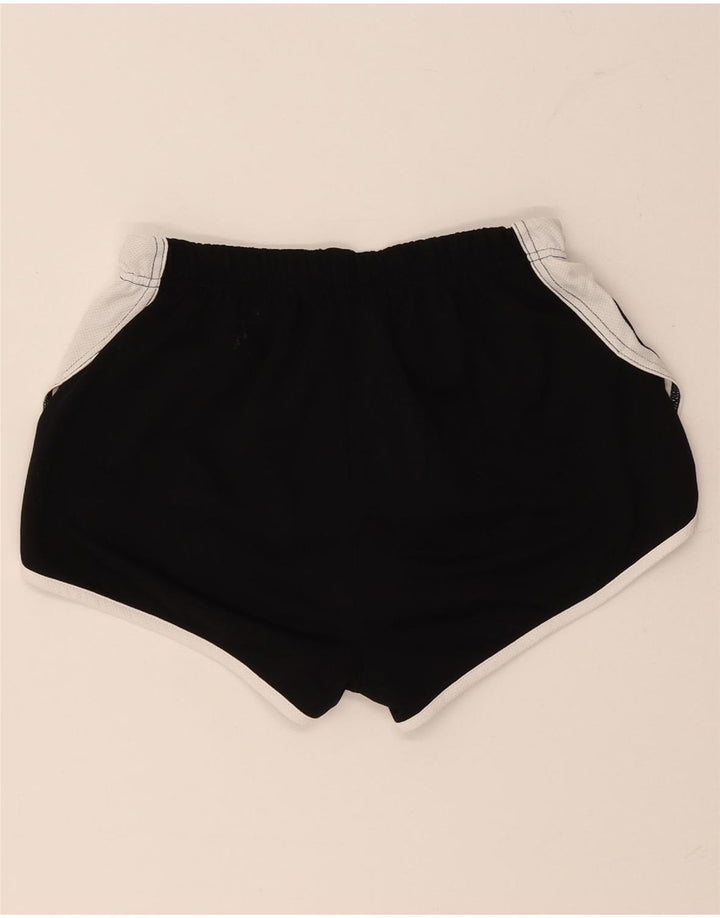 Asics Damen Sportshorts UK 10 Small Schwarz Colourblock Polyester