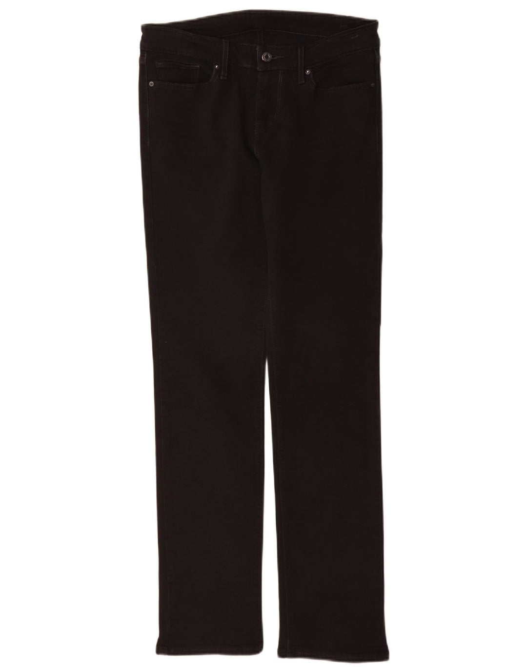 Levi's Damen Slim Jeans W28 L31 Schwarz