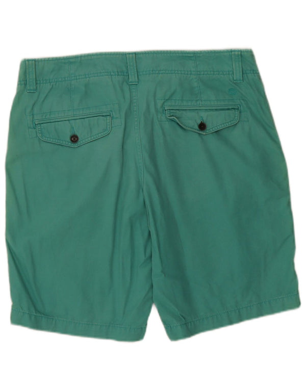 Timberland Herren Chinoshorts W36 Große grüne Baumwolle
