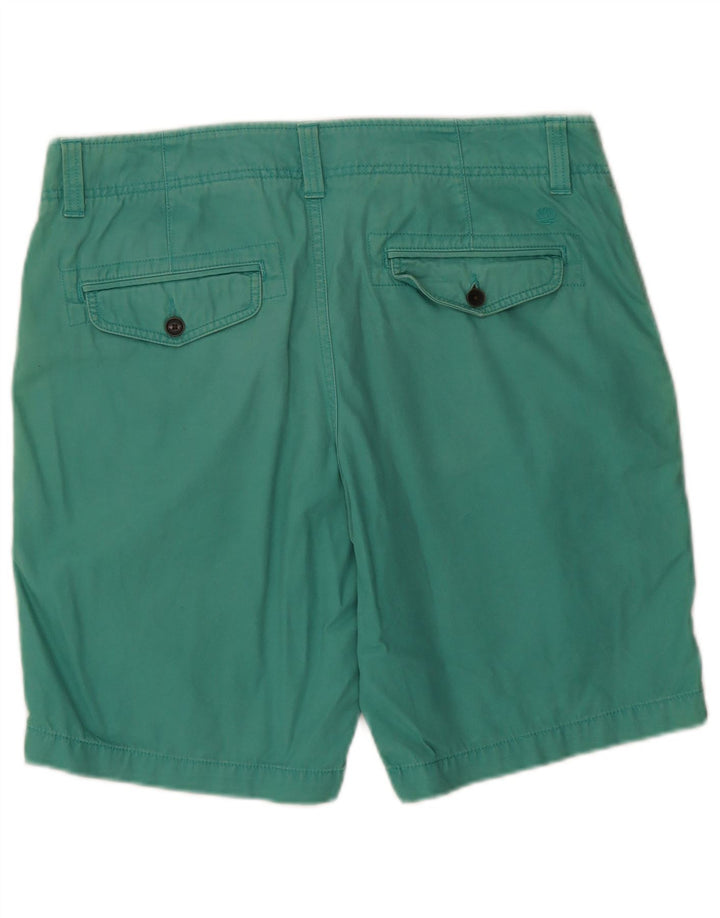 Timberland Herren Chinoshorts W36 Große grüne Baumwolle