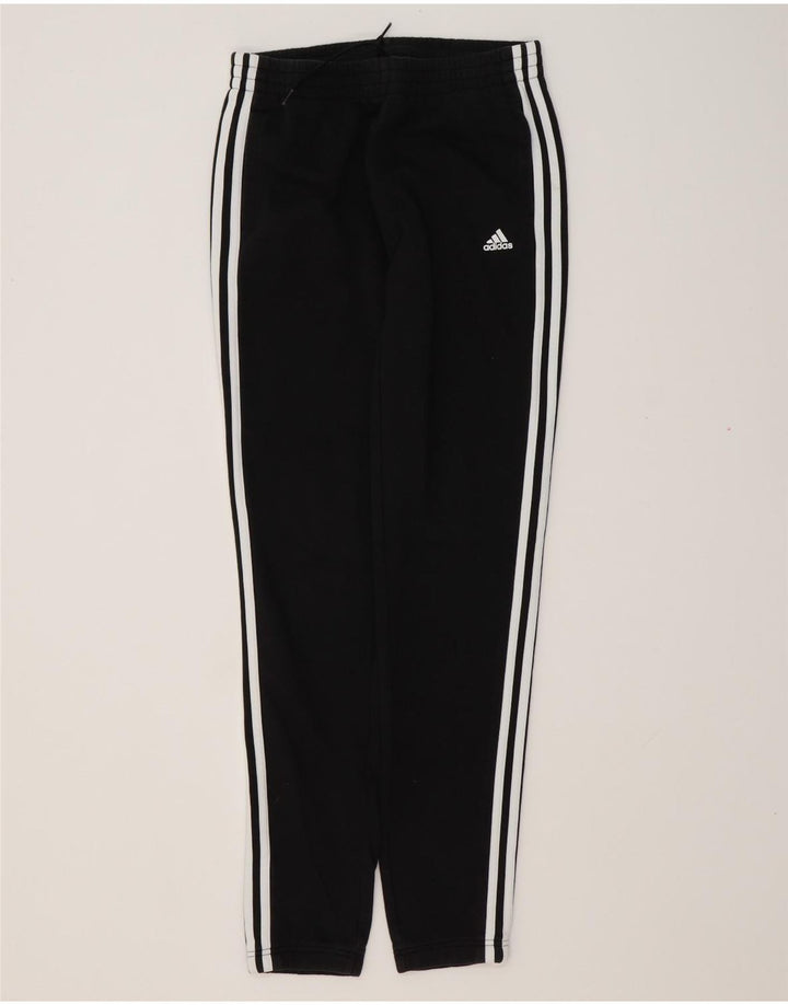 ADIDAS Boys Tracksuit Trousers Joggers 15-16 Years  Black