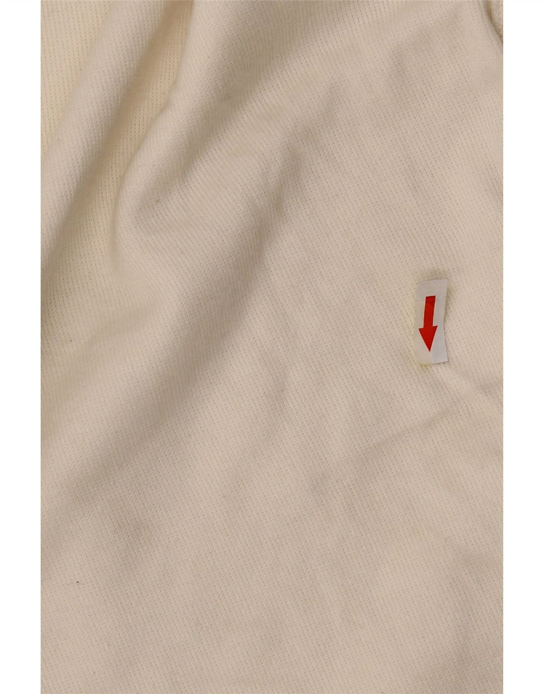 Zara Damen Top Langarm UK 16 Large Weiße Baumwolle