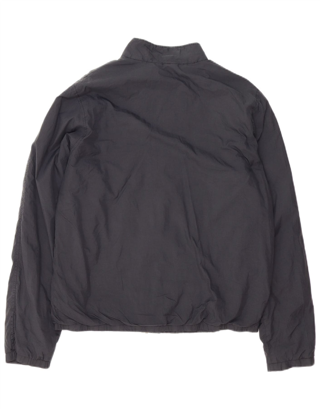 LACOSTE Herren Bomberjacke Größe 5 Großes schwarzes Polyamid