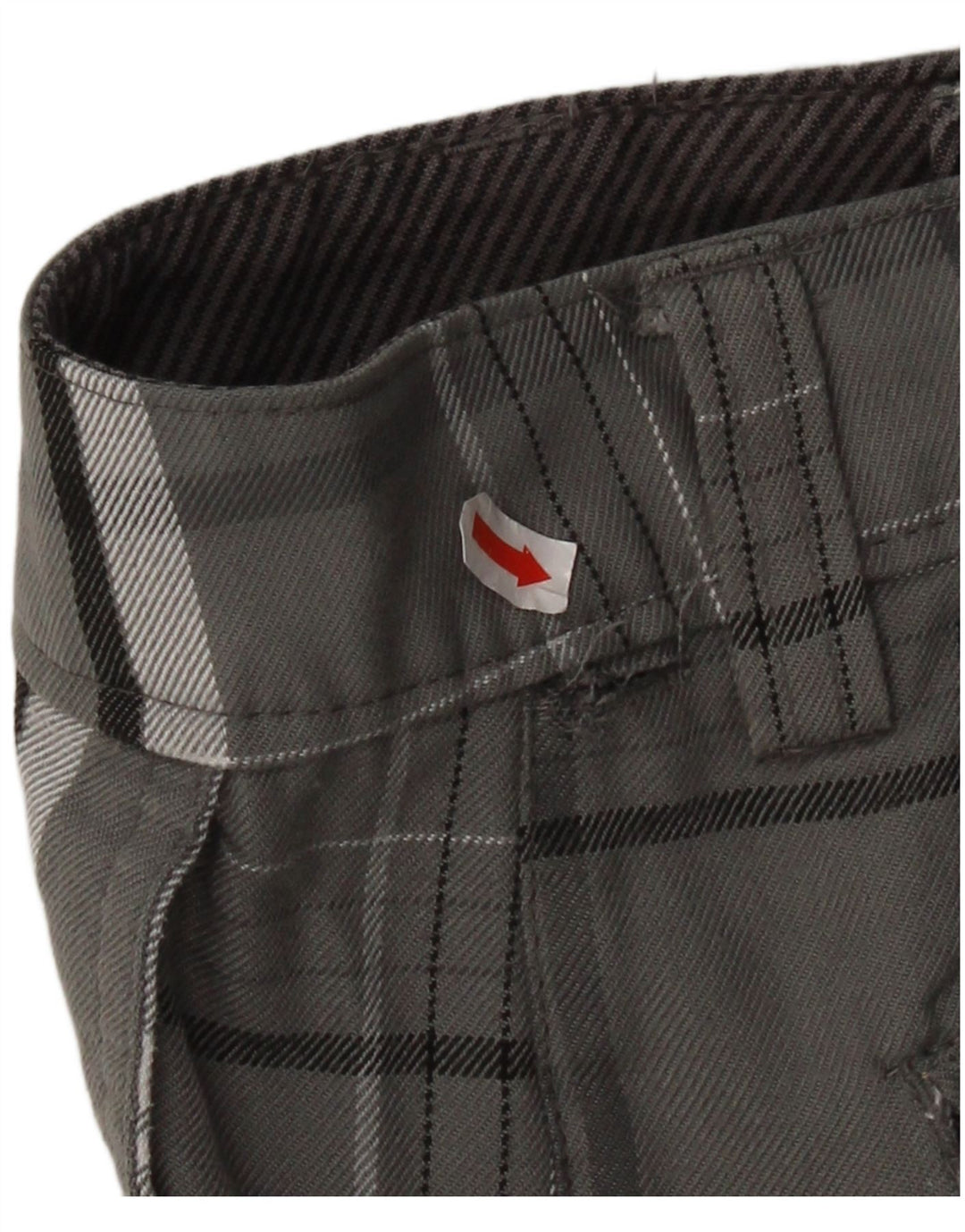 O'Neill Herren-Chinoshorts W36, großes grau kariertes Polyester
