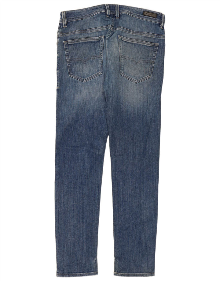 Diesel Herren Slim Jeans W32 L31 Blaue Baumwolle