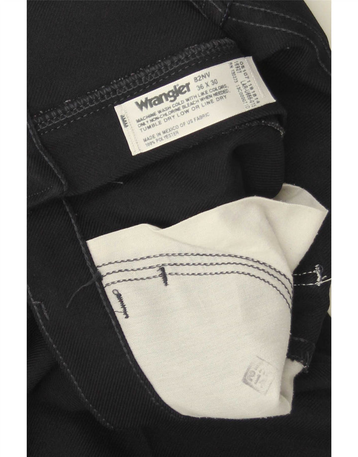 Wrangler Herren Bootcut Freizeithose W36 L30 Marineblau Polyester