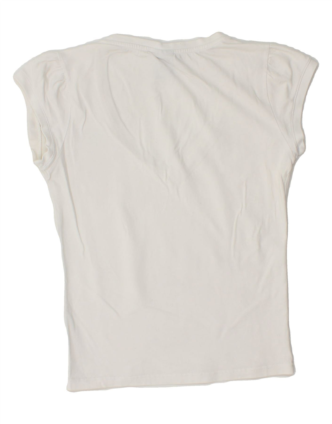 NIKE Womens T-Shirt Top UK 10/12 Small White Vintage Nike and Second-Hand Nike from Messina Hembry 