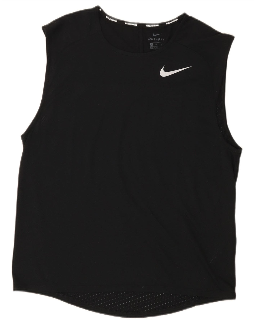 Nike Herren Dri Fit Weste Top Medium Schwarz Polyester