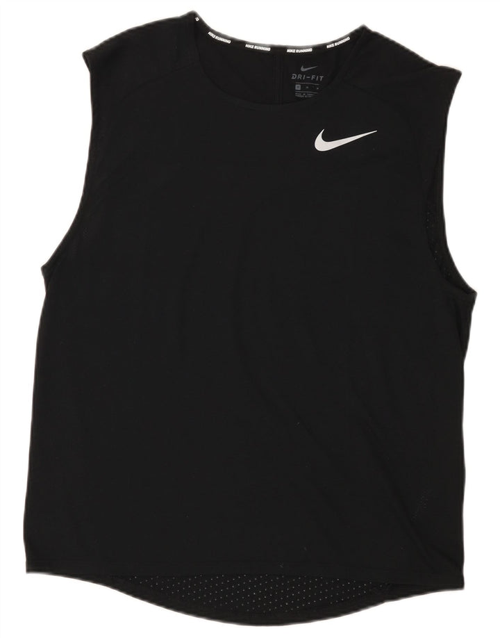 Nike Herren Dri Fit Weste Top Medium Schwarz Polyester