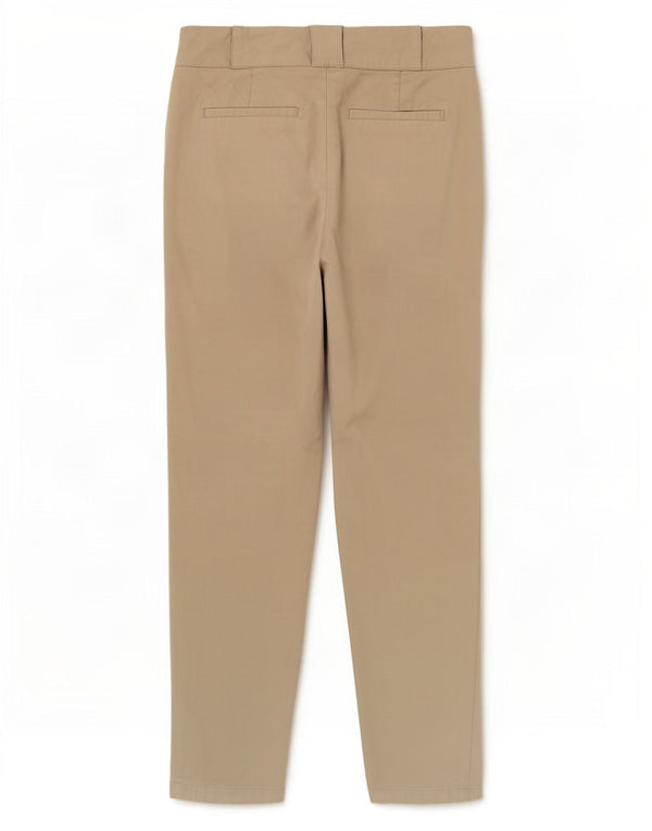 Zara Damen Slim-Fit-Chinohose, Größe S, W26, L28, Beige