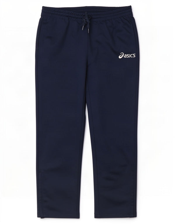 Asics Jungen-Trainingshose, 11–12 Jahre, marineblaues Polyester