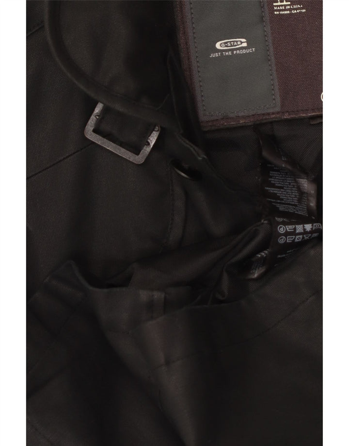 G-Star Herren Utility Jacke UK 38 Mittelschwarze Baumwolle