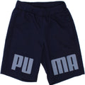 PUMA Boys Graphic Sport Shorts 4-5 Years Navy Blue Polyester Vintage Puma and Second-Hand Puma from Messina Hembry 