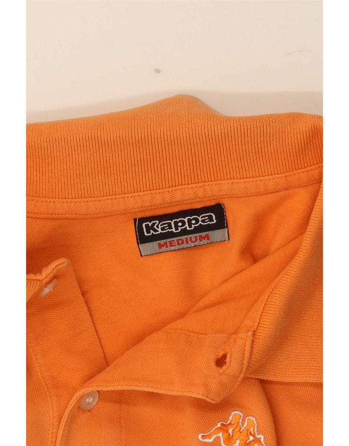 Kappa Herren Poloshirt Mittelorange Baumwolle