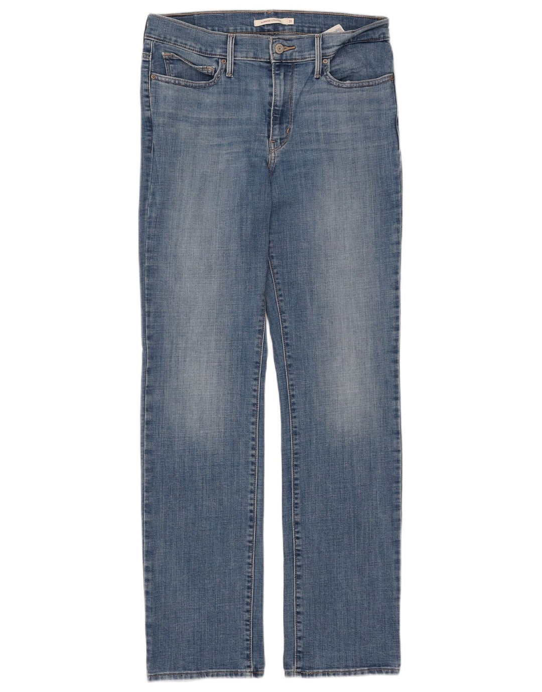 LEVI'S Slim Fit Jeans für Damen, W31, L32, Blau, Baumwolle