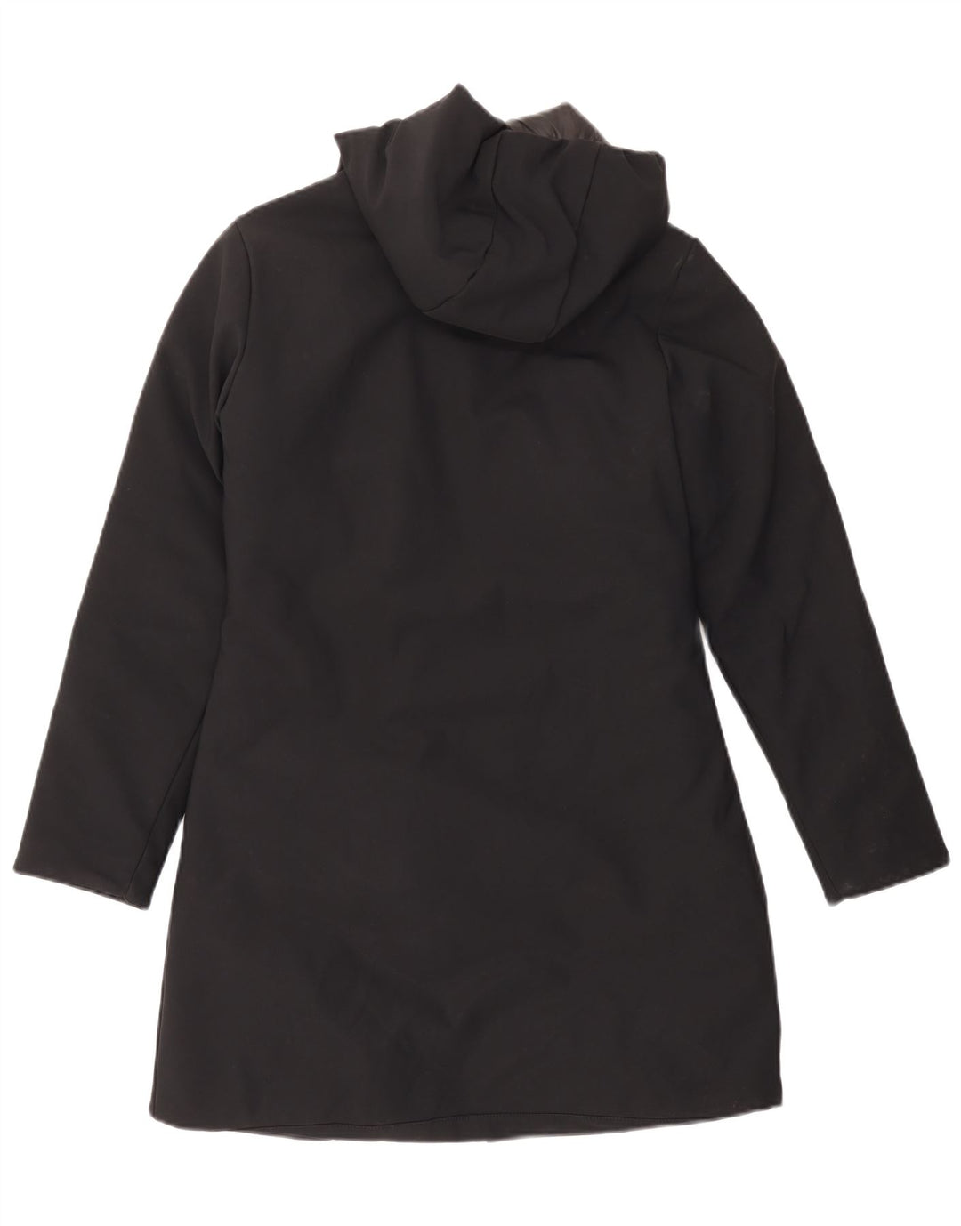 Brugi Wattierter Damenmantel mit Kapuze IT 42 Medium Schwarz