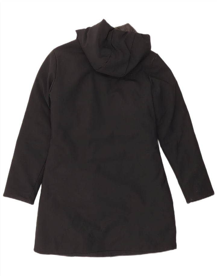 Brugi Wattierter Damenmantel mit Kapuze IT 42 Medium Schwarz