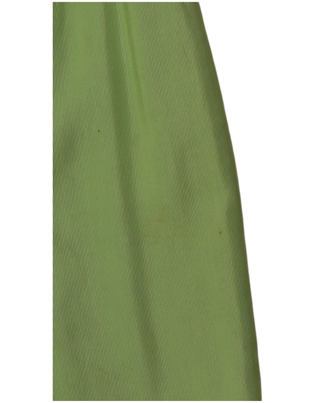 VINTAGE Damen Bleistiftrock IT 46 Groß W30 Grüne Nadelstreifen-Baumwolle