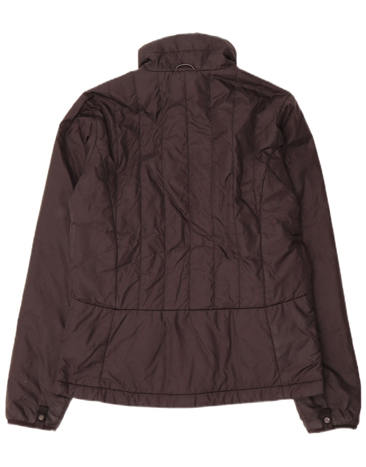 The North Face Damen Wattierte Jacke UK 12 Mittelschwarzes Nylon