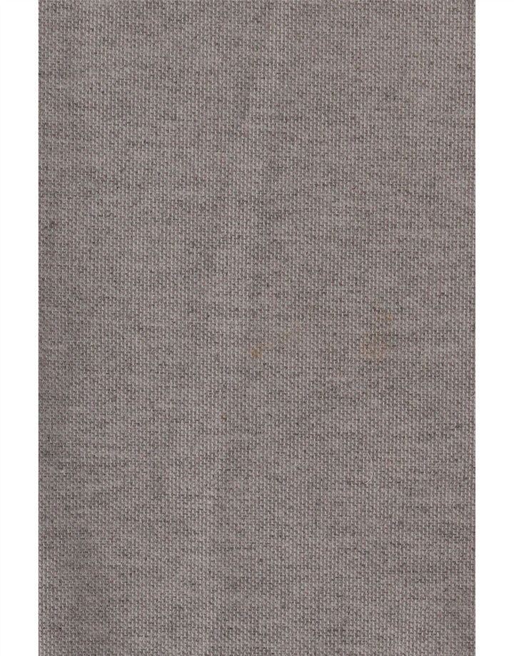 ZARA Herren Tapered Chino Hose Medium W32 L28 Grau Polyester
