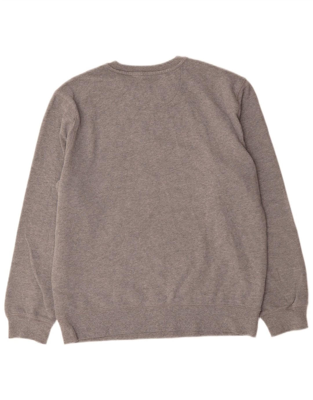Dkny Herren-Sweatshirt mit Grafik, mittelgrau gefleckte Baumwolle
