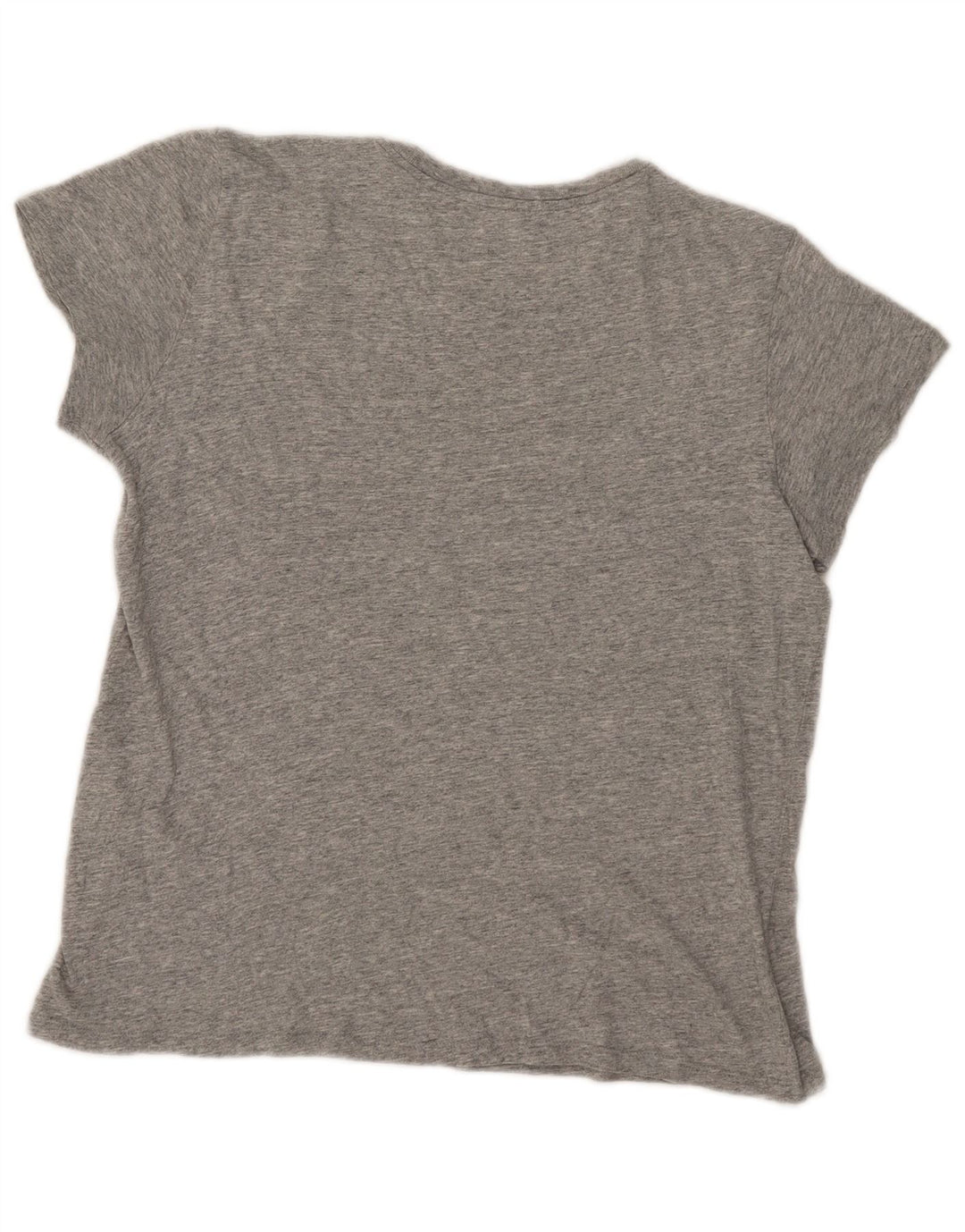 Levi's Damen Grafik-T-Shirt-Oberteil UK 16 Large Grau meliert