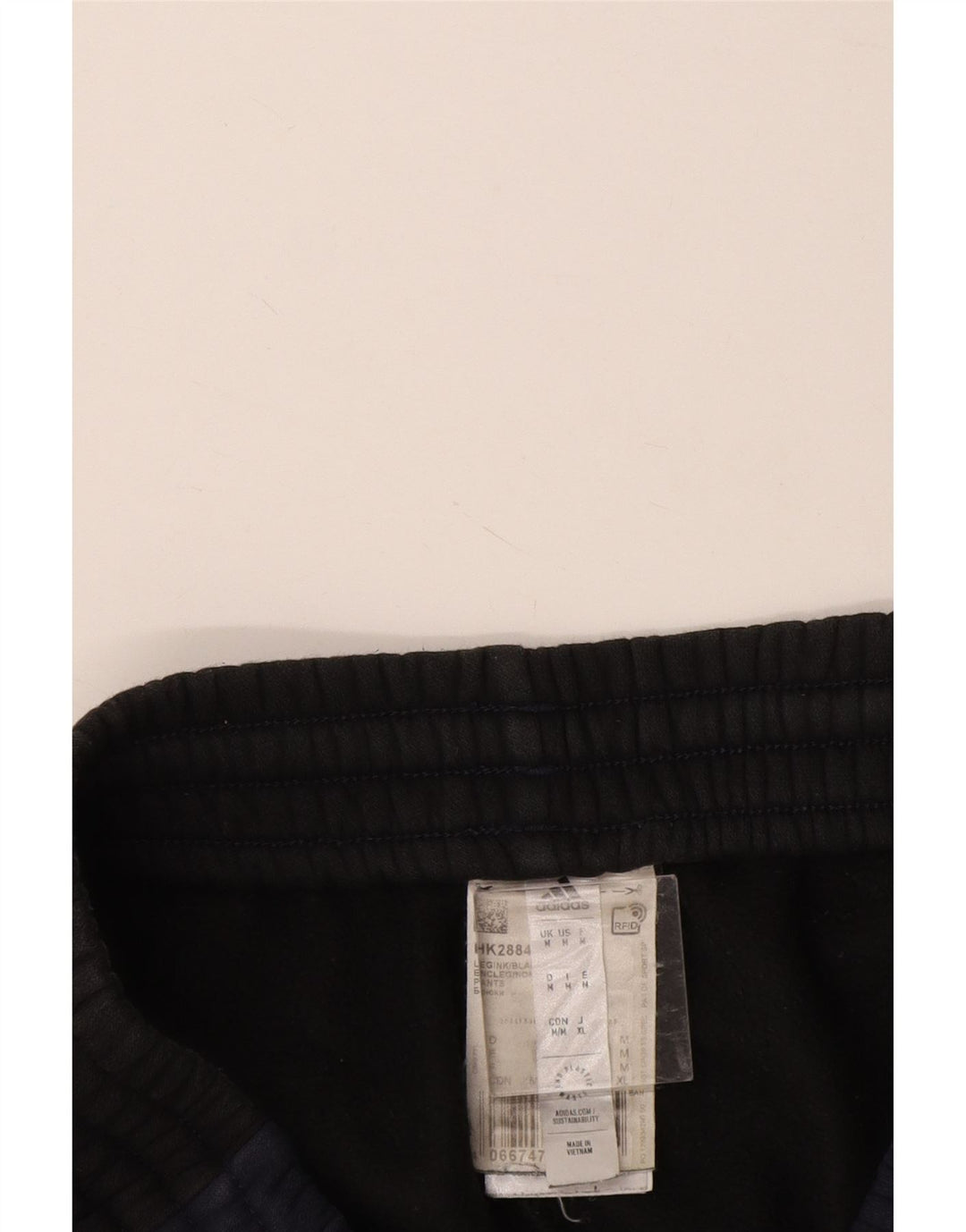 ADIDAS Herren-Trainingshose, Jogginghose, mittelgroß, Marineblau, Farbblock