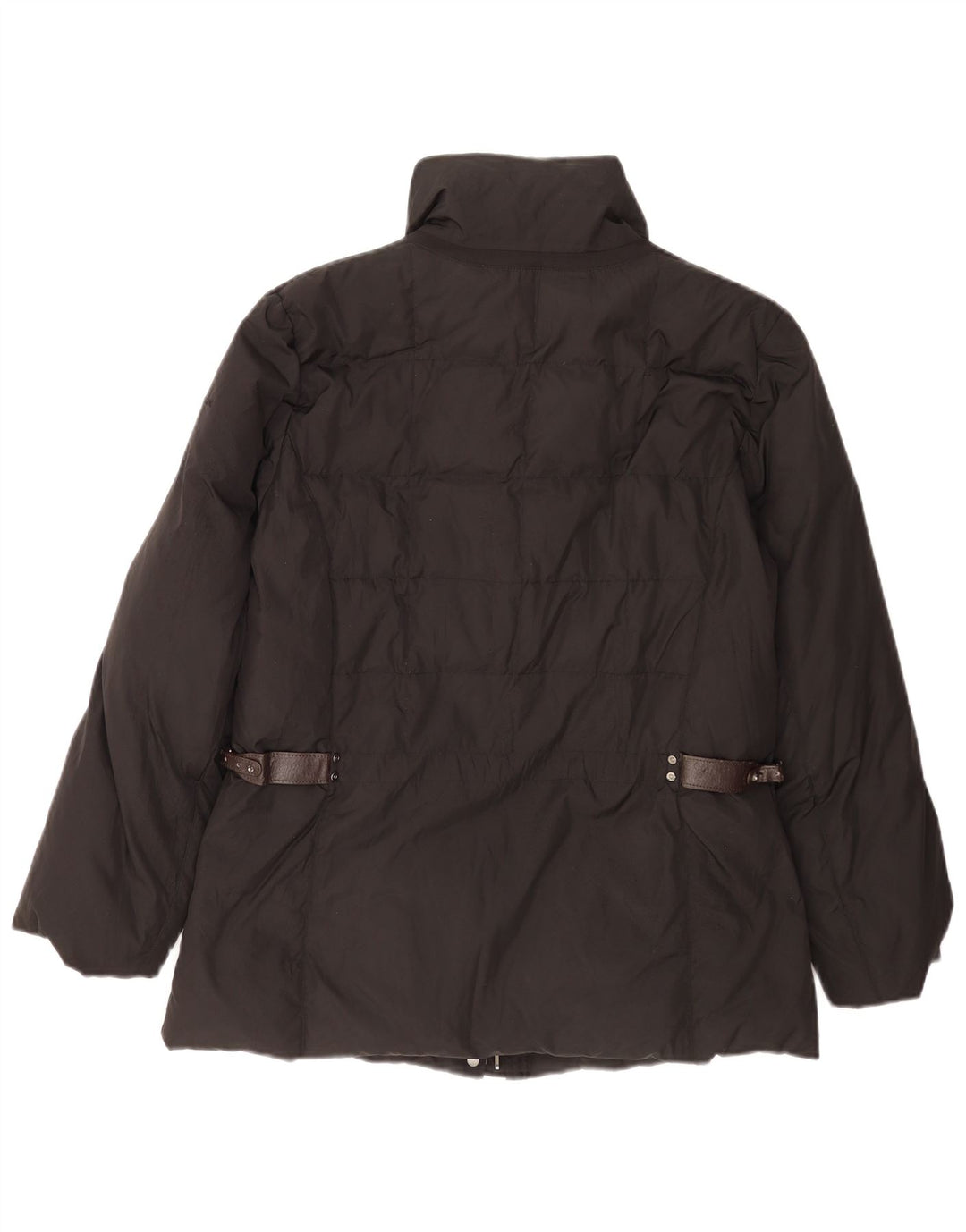 Geox Damen Wattierte Jacke UK 14 Medium Schwarz Polyester