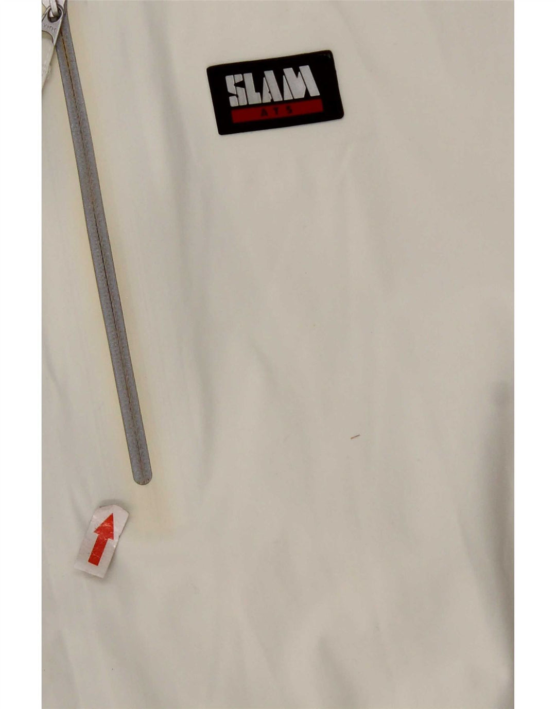 Slam Herren Regenjacke UK 44 2XL Weißes Nylon