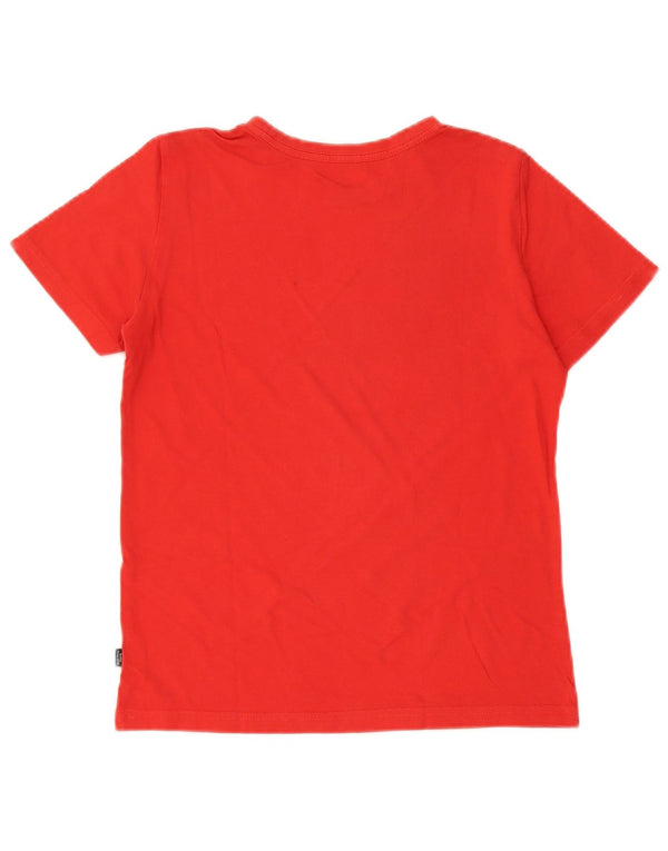 PUMA Mädchen Graphic T-Shirt Top 11-12 Jahre Rot