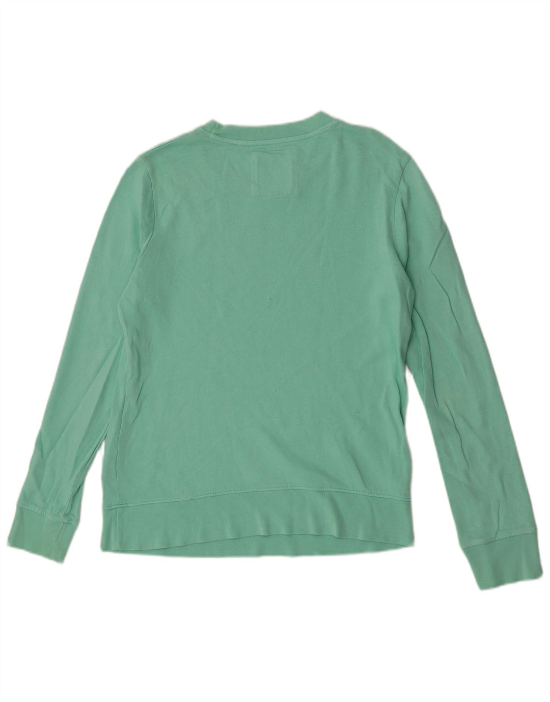 Crew Clothing Damen-Oversize-Oberteil, langärmlig, Größe S, Grün, Baumwolle