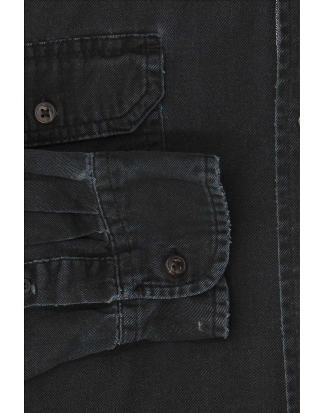Wrangler Herrenhemd 2XL Marineblaue Baumwolle