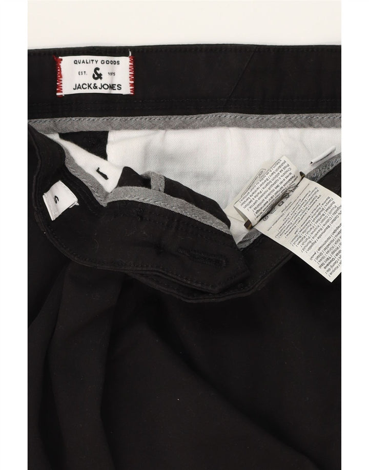Jack & Jones Herren Chino-Shorts, Größe S, W29, Schwarz, Baumwolle
