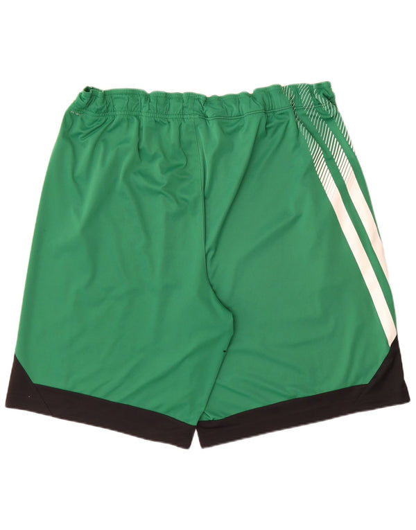 Adidas Herren Boston Celtics Sport Shorts XL Grün Colourblock Sports