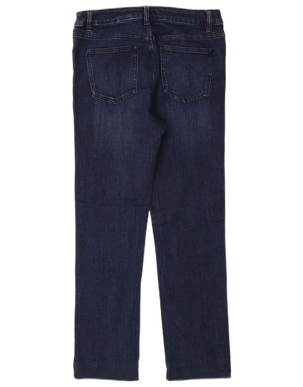 Next Damen Mid Rise Slim Jeans UK 12 Medium W30 L29 Blaue Baumwolle