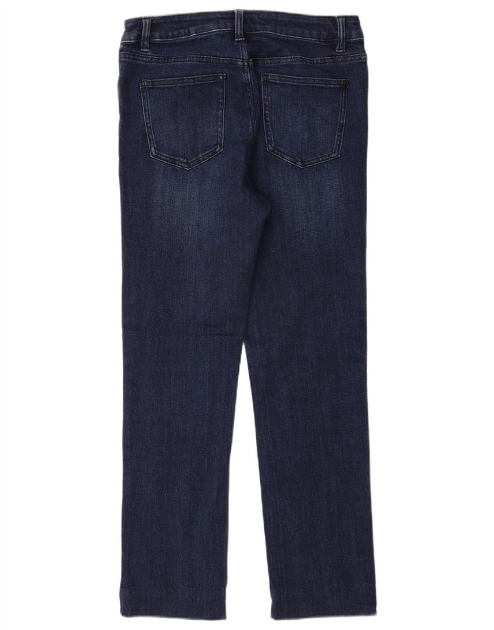 Next Damen Mid Rise Slim Jeans UK 12 Medium W30 L29 Blaue Baumwolle