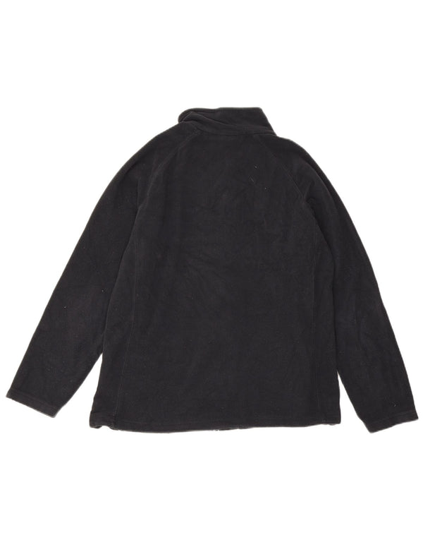 Mountain Warehouse Damen-Fleecejacke UK 12 Mittelschwarzes Polyester