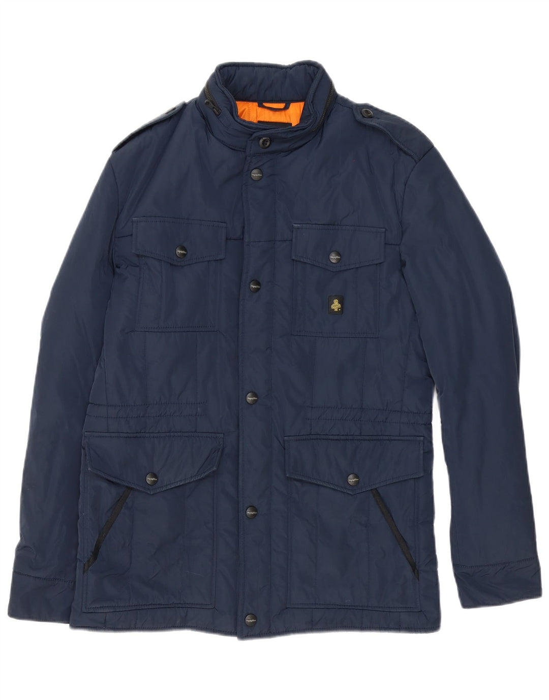 Refrigiwear Herren-Militär-Jacke, gepolstert, IT 46, Größe S, Marineblau, Polyester