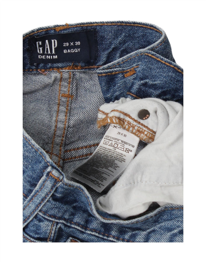 Gap lockere Damenjeans W29 L30 marineblaue Baumwolle